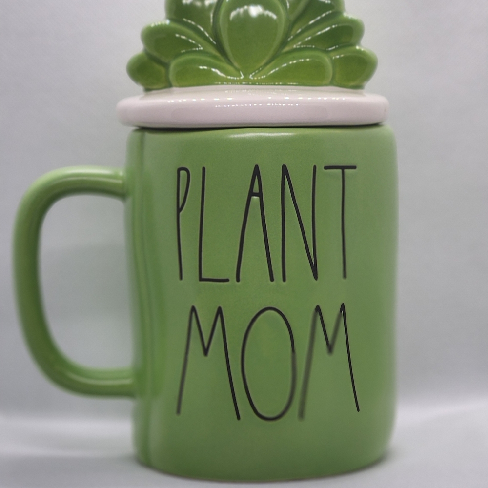 RAE DUNN "Stay At Home Plant Mom' Mug
